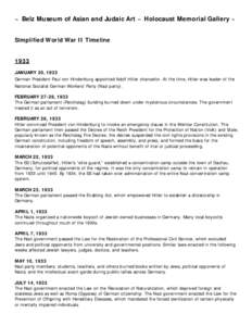 Microsoft Word - Simplified WWII timeline