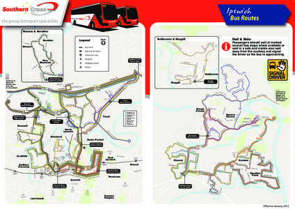 Ipswich Bus Routes the group transport specialists Rd Ea ille