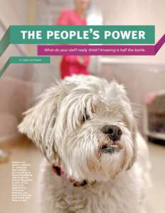 the people’s power What do your staff really think? Knowing is half the battle. By James Hettinger Shelters are rightly centered