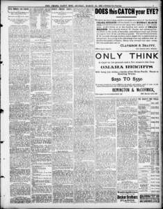 The Omaha Daily Bee. (Omaha, Nebraska[removed]p 5].