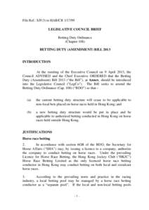 Microsoft Word - LegCo Brief - Commingling _ENG[removed]2013_-final