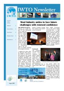 IWTO Newsletter I.W.T.O. T h e e