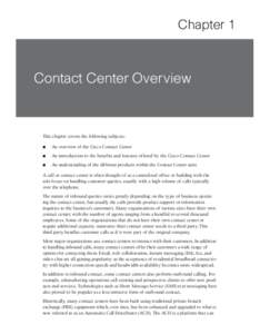 Cisco Unified Contact Center Enterprise (UCCE)