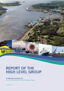 Report of the High Level Group To Minister Coveney TD On the Jobs Initiative for the Killybegs Region October 2011