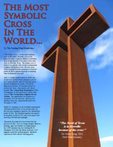 The Most Symbolic Cross In The World... By The Coming King Foundation