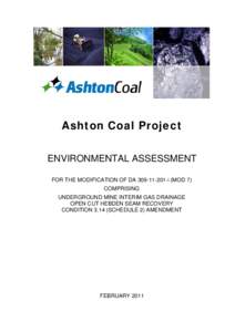Environment / Economic geology / Technology / Mining / Environmental impact assessment / Coal / Longwall mining / Coal companies of Australia / Coal in Australia / Coal mining / Underground mining / Energy