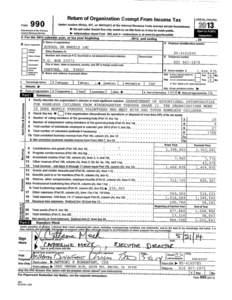 Return of Organization Exempt From Income Tax Under section 5Q1{e), 527, or 494?<a}(1} of the Internal Revenue Code (except private foundations) >• Do not enter Social Security numbers on this form as it may be made pu
