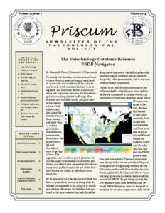 Volume 21, issue 1  Winter 2014 Priscum