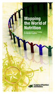 mapping the World of Nutrition An Overview Of Federal Funding For Nutrition Programs