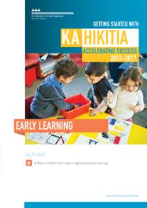 Getting Started with Ka Hikitia - Early Learning