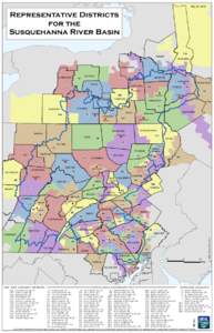 May 23, 2013  Representative Districts for the Susquehanna River Basin 118