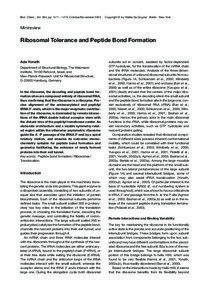 Biol. Chem., Vol. 384, pp. 1411 – 1419, October/November 2003 · Copyright © by Walter de Gruyter · Berlin · New York  Minireview