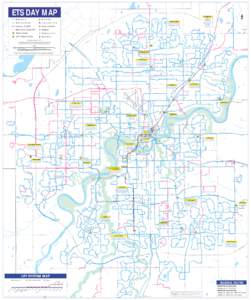 ETS Day Map main roads - Effective August 31, 2014