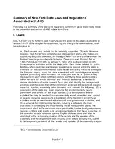 Microsoft Word - new york ANS laws and regs_2005update.doc