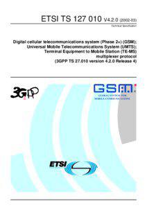 ETSI TS[removed]V4[removed]Technical Specification