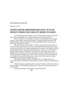 Microsoft Word - pittman press release.doc