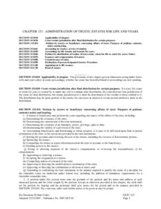 Inheritance / Common law / Real property law / Legal professions / Trust law / Hague Trust Convention / Probate / Trustee / Fiduciary / Law / Civil law / Equity