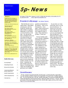 5p- News  Volume 26, Issue 1 Spring[removed]Resources