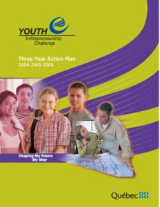 YOUTH Entrepreneurship Challenge Three-Year Action Plan[removed]