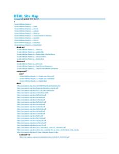HTML Site Map Homepage Last updated: 2013, May[removed]pages