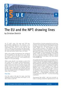 11 © themikebotThe EU and the NPT: drawing lines