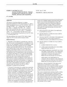 Finance / Economics / Income tax in the United States / Tax / Pension / Canada Pension Plan / Federal Insurance Contributions Act tax / Employee benefit / Taxation in the United Kingdom / Employment compensation / Financial economics / Financial services