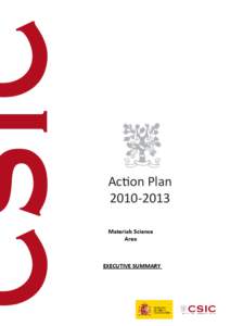 Action Plan[removed]Materials Science Area  EXECUTIVE SUMMARY