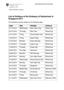 Religion / Public holidays in Malaysia / Public holidays in Christmas Island / Christianity / Thursday / Good Friday