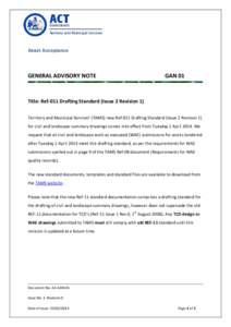 Asset Acceptance  GENERAL ADVISORY NOTE GAN 01