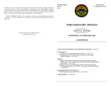 Correction of errors of substance may be made only on the floor of the House with the permission of the Speaker. However, correction of typographical or grammatical errors which Members suggest for the Bound Volumes whic