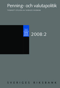 Penning- och valutapolitik 2008:2
