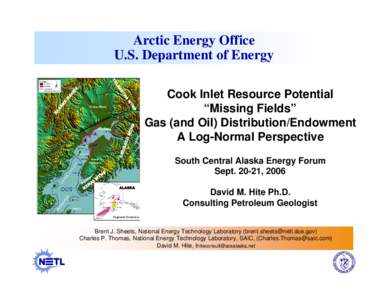 Alaska North Slope Energy Study