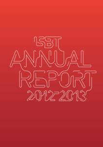 ISBT Annual Report[removed]