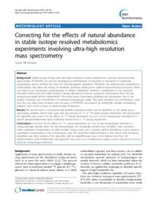 Moseley BMC Bioinformatics 2010, 11:139 http://www.biomedcentral.com[removed] METHODOLOGY ARTICLE  Open Access