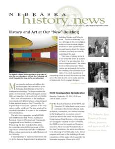 history news  n e b r a s k a Volume 63 / Number 3 / July/August/September 2010
