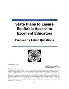 Elementary and Secondary Education Act / Student Achievement and School Accountability Programs / Education in the United States / Linguistic rights / Highly Qualified Teachers / Education / Evaluation / 89th United States Congress