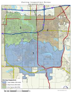 Zoning Inspection Zones DES MOINES, IOWA 415 Euclid Ave