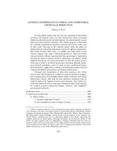 Tribal sovereignty in the United States / Oliphant v. Suquamish Indian Tribe / United States v. Lara / Duro v. Reina / Federal government of the United States / United States v. Kagama / Law of the United States / United States Constitution / Indian reservation / Law / Case law / Sovereignty