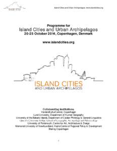 Copenhagen / Sustainable city / Metropolis / Hong Kong / New York City / Archipelago