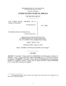 RECOMMENDED FOR FULL-TEXT PUBLICATION Pursuant to Sixth Circuit I.O.Pb) File Name: 14a0200p.06 UNITED STATES COURT OF APPEALS FOR THE SIXTH CIRCUIT