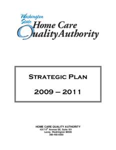 [removed]Strategic Plan - Home Care Quality Authority