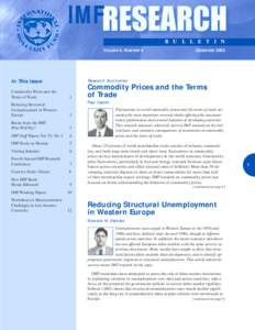 IMF Research Bulletin, December 2003