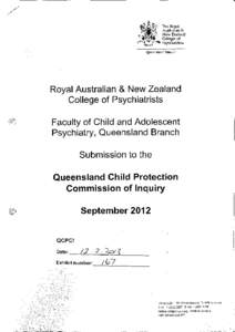 Microsoft Word - RANZCP FCAP Qld submission to Carmody Inquiry Final.docx