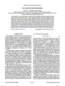 Relaxation / Dispersion / Propagator / Orbifold / Physics / CLEO / Normal distribution