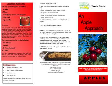 Apple pie / Dutch cuisine / Swedish cuisine / Apple crisp / Apple / Crisp / Cider / Apple cake / Food and drink / Desserts / English cuisine