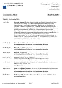 Regierungsbezirk Unterfranken Aschaffenburg Stockstadt a.Main