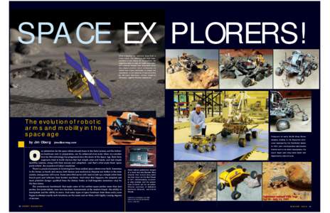 SPACE EX PLORERS! After mapping the asteroid Eros from a close orbit, the NEAR probe was commanded to set down on its surface. An ingenious plan to take off again and transmit close-up images was frustrated when the simp