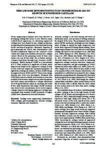 European Cells and GD O’Connell et al.Materials Vol[removed]pages[removed]ISSN and