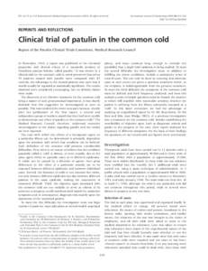 IJE vol.33 no.2 © International Epidemiological Association 2004; all rights reserved.  International Journal of Epidemiology 2004;33:243–246 DOI: ije/dyh028  REPRINTS AND REFLECTIONS