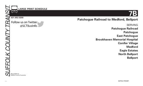 Brookhaven /  New York / Patchogue /  New York / Long Island Rail Road / Patchogue / Islip (town) /  New York / East Patchogue /  New York / Bellport / Montauk Branch / New York State Route 27 / Suffolk County /  New York / Geography of New York / New York